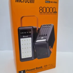 پاوربانک ظرفیت 80 هزار میلی آمپر برند Microcell